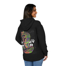 Load image into Gallery viewer, Trendy Unisex French Terry Hoodie with Abstract Street Wear Design, Cool Layering Essential, Perfect for Casual Outings
