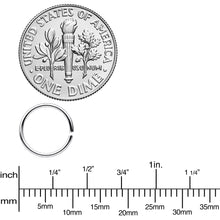 Load image into Gallery viewer, 20G 5/16 Steel Rainbow Anodized Seamless Circular Ring Set of 12
