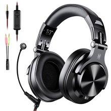 Load image into Gallery viewer, Proffesional Gaming Headset Headphone Gamer Deep Bass Stereo Wired Headphones for Smartphone PC With Microphone RGB LED Light
