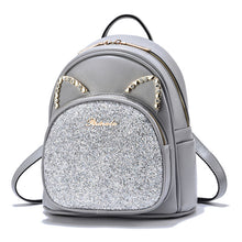 Load image into Gallery viewer, Large-Capacity Fashion All-Match Backpack New PU Leather Business Backpacks For Ladies And Girls Fashion Designer Teenage Girls Student School Bags
