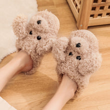 Load image into Gallery viewer, Couples Winter Pack Heel Cotton Shoes Women's  Mens Slipper Winter Shoes New Fashion Casual Fur Plush Slides Winter Slippers For Women House Slippers Fluffy Soft Comfy Fuzzy Slippers Faux Fur Plush Anti-Skid Slippers
