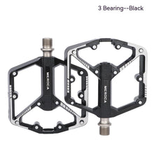 Load image into Gallery viewer, Bicycle Pedal Non-Slip  Bike Pedals Aluminum Alloy Flat Platform Applicable Waterproof Cycling Accessories Bike Pedals Road Bicycle Pedals Cleats Set Clipless Pedals Compatible With Road Bikes

