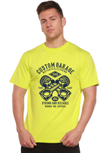 Load image into Gallery viewer, Custom Garage Men's Bamboo Viscose/Organic Cotton Short Sleeve Graphic T-Shirt
