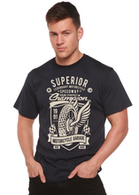 Load image into Gallery viewer, Superior Motorcycle Spun Bamboo® Men's Bamboo Viscose/Organic Cotton Short Sleeve Graphic T-Shirt
