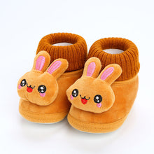Load image into Gallery viewer, Newborn Baby Shoes Non-slip Crib First Walker Soft Material Comfortable Winter Boots Baby Autumn Shoes
