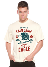 Load image into Gallery viewer, The Spirit of Spun Bamboo® Men's Bamboo Viscose/Organic Cotton Short Sleeve Graphic T-Shirt
