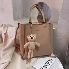 Load image into Gallery viewer, Elegant Ladies 2 piece set / suit Handbag Composite Bag Set Ladies Handbag Large Shoulder Bag Purse Bag Handbag For Females
