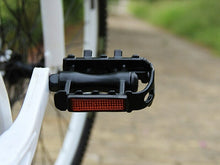 Load image into Gallery viewer, Reflective Setting On Both Sides All-aluminum Large Pedal Bicycle Universal Non-slip Pedal Riding Equipment Bike Pedals Mountain Road Bicycle Flat Pedal-Universal Lightweight Aluminum Alloy Platform Pedal For Travel Cycle-Cross The Road
