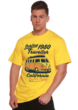 Load image into Gallery viewer, Surfing 1980 Spun Bamboo® Men's Bamboo Viscose/Organic Cotton Short Sleeve Graphic T-Shirt
