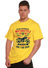 Load image into Gallery viewer, Motorcycle Ride Free Men's Bamboo Viscose/Organic Cotton Short Sleeve Graphic T-Shirt
