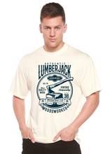 Load image into Gallery viewer, Authentic Lumberjack Men's Bamboo Viscose/Organic Cotton Short Sleeve Graphic T-Shirt
