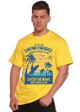Load image into Gallery viewer, Surfing Paradis Spun Bamboo® Men's Bamboo Viscose/Organic Cotton Short Sleeve Graphic T-Shirt
