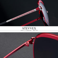 Load image into Gallery viewer, Luxury Polarized Ladies Woman Gradient Round Oversized Modern Sunglasses Brand oculos lunette de soleil femme
