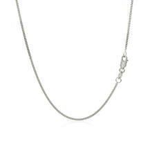 Load image into Gallery viewer, 14k White Gold Gourmette Chain 1.0mm
