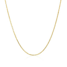Load image into Gallery viewer, 10k Yellow Gold Cable Chain 1.1mm
