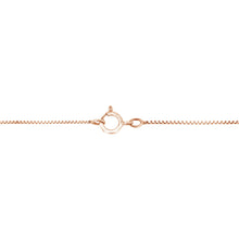 Load image into Gallery viewer, 10K Rose and White Gold Plated .925 Sterling Silver 1/4 Cttw Miracle-Set Champagne Diamond Triple Circle 18" Necklace (I2-I3 Clarity)
