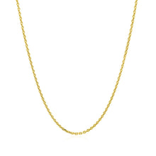 Load image into Gallery viewer, 14k Yellow Gold Diamond Cut Cable Link Chain 1.4mm
