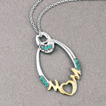 Load image into Gallery viewer, 0.15 Carat Genuine Emerald .925 Sterling Silver Pendant
