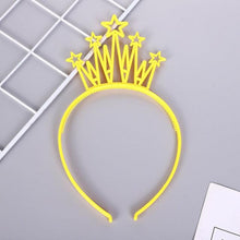 Load image into Gallery viewer, 6pcs Plastic Crown Headbands Baby Girl Kids Tiara Hairbands Hair Hoop Accessories Hair Band Headwear Gorgeous Hair Accessories For Women
