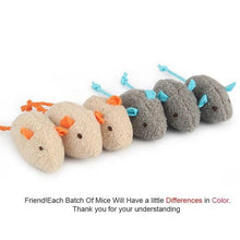 Load image into Gallery viewer, 6pcs/lot Mix Pet Toy Catnip Mice Cats Toys Fun Plush Mouse Cat Toy For Kitten Skitter Critters Cat Toy Value Pack
