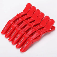 Load image into Gallery viewer, 6pcs/lot Plastic Hair Clip Hairdressing Clamps Claw Section Alligator Clips Barber For Salon Styling Hair Accessories Easy To Carry And Use Hair Styling Tools For Women
