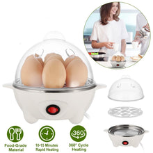 Load image into Gallery viewer, 7 Capacity Electric Egg Cooker
