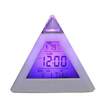 Load image into Gallery viewer, 7 Color Changing LED Alarm Clock
