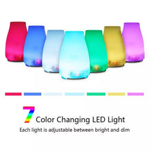 Load image into Gallery viewer, 7 Color LED 200ML Ultrasonic Essential Oil Aroma Diffuser and Humidifier with Remote
