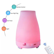 Load image into Gallery viewer, 7 Color LED 200ML Ultrasonic Essential Oil Aroma Diffuser and Humidifier with Remote
