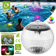 Load image into Gallery viewer, 7 Color Solar LED Floating Lights
