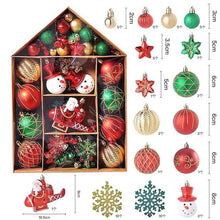 Load image into Gallery viewer, 70-Pieces Set: Christmas Tree Decorations Christmas Ball
