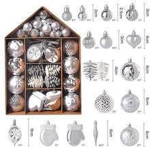 Load image into Gallery viewer, 70-Pieces Set: Christmas Tree Decorations Christmas Ball
