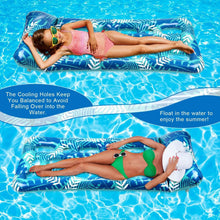 Load image into Gallery viewer, 70" x 30" Inflatable Lounge Pool with Headrest
