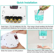 Load image into Gallery viewer, 700ML Automatic Soap Dispenser
