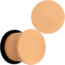 Load image into Gallery viewer, Terrific Tan Matte Acrylic Single Flare Plug Set
