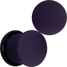 Load image into Gallery viewer, Perfectly Purple Matte Acrylic Single Flare Plug Set
