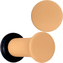 Load image into Gallery viewer, Terrific Tan Matte Acrylic Single Flare Plug Set
