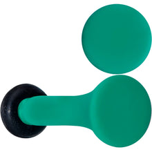 Load image into Gallery viewer, Glorious Green Matte Acrylic Single Flare Plug Set
