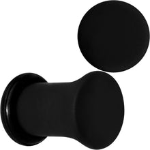 Load image into Gallery viewer, Beauteous Black Matte Acrylic Single Flare Plug Set
