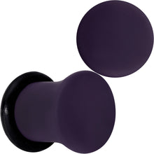 Load image into Gallery viewer, Perfectly Purple Matte Acrylic Single Flare Plug Set
