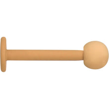 Load image into Gallery viewer, 16G 5/16 Tan Acrylic Matte Labret Monroe Tragus
