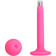 Load image into Gallery viewer, 16G 5/16 Pink Acrylic Matte Labret Monroe Tragus
