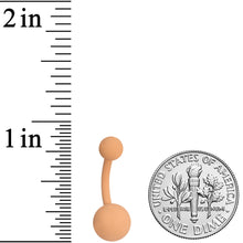 Load image into Gallery viewer, Totally Tan Matte Belly Ring
