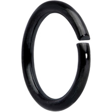 Load image into Gallery viewer, 16G 5/16 Black Titanium Anodized Annealed Seamless Circular Ring

