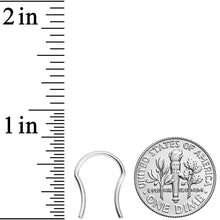 Load image into Gallery viewer, 16G 5/8 ASTM F-136 Implant Grade Titanium Septum Retainer
