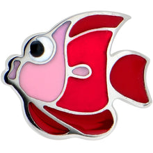 Load image into Gallery viewer, Brown Nautical Fish Barbell Tongue Ring
