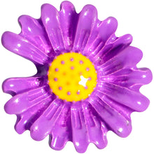 Load image into Gallery viewer, 16G 1/4 Purple Daisy Flower Cartilage Tragus Earring
