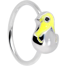 Load image into Gallery viewer, 18G 3/8 Hatching Easter Chick Nose Hoop
