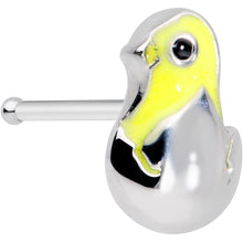 Load image into Gallery viewer, 20G 1/4 Hatching Easter Chick Nose Bone
