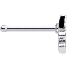 Load image into Gallery viewer, 20G 5/16 White Boo Halloween Nose Bone

